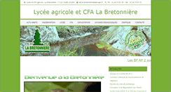 Desktop Screenshot of labretonniere.fr